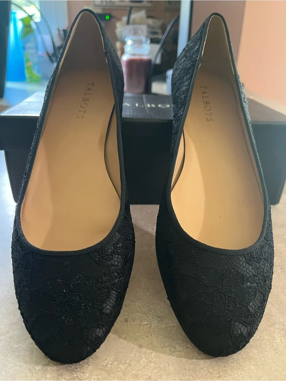 Talbots Women’s black dress flats